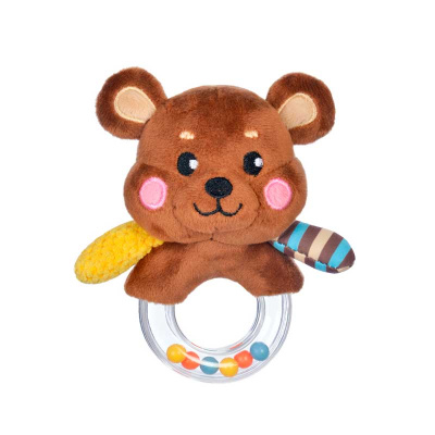 Погремушка Мишка Жирафики 939507